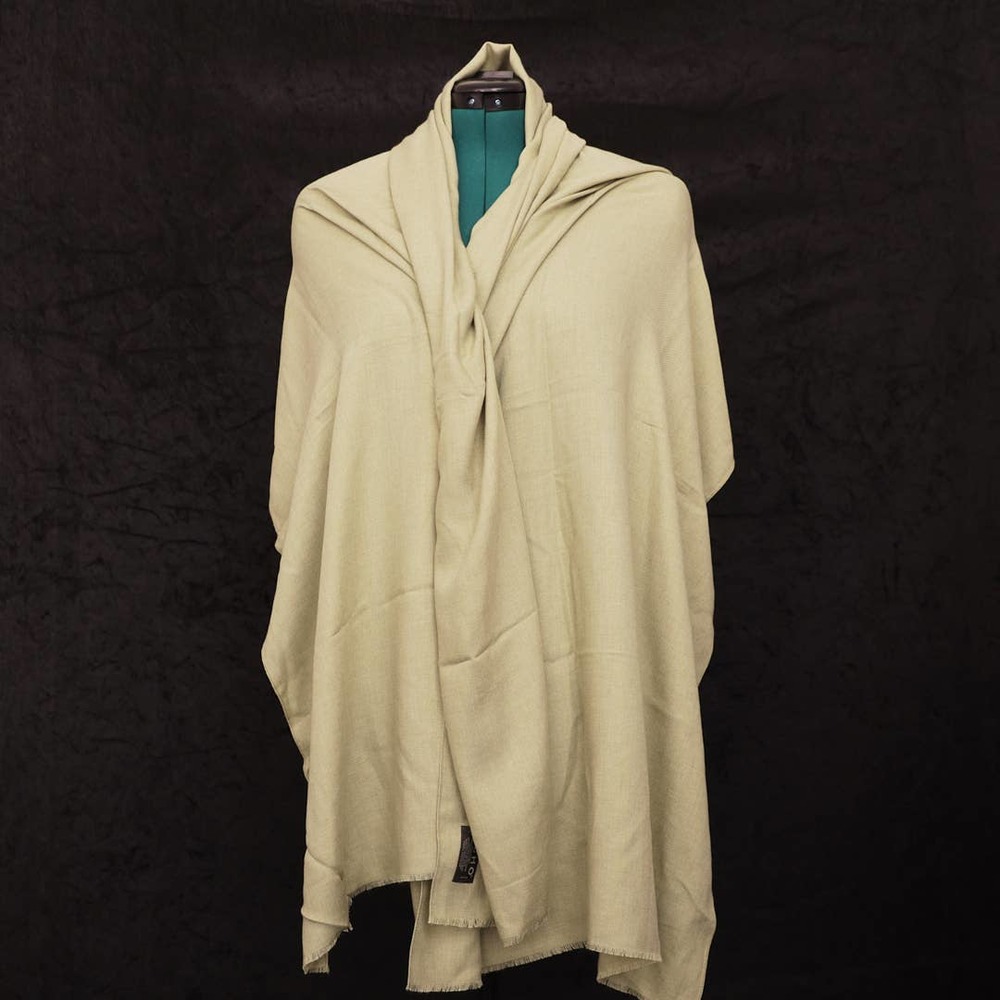 Sage Green Echo Italian Scarf Shawl